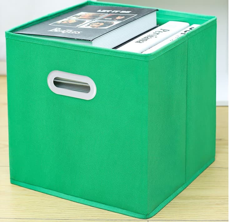 Foldable Non-Woven Cloth Fabric Organizer Storage Cube thumbnail 5