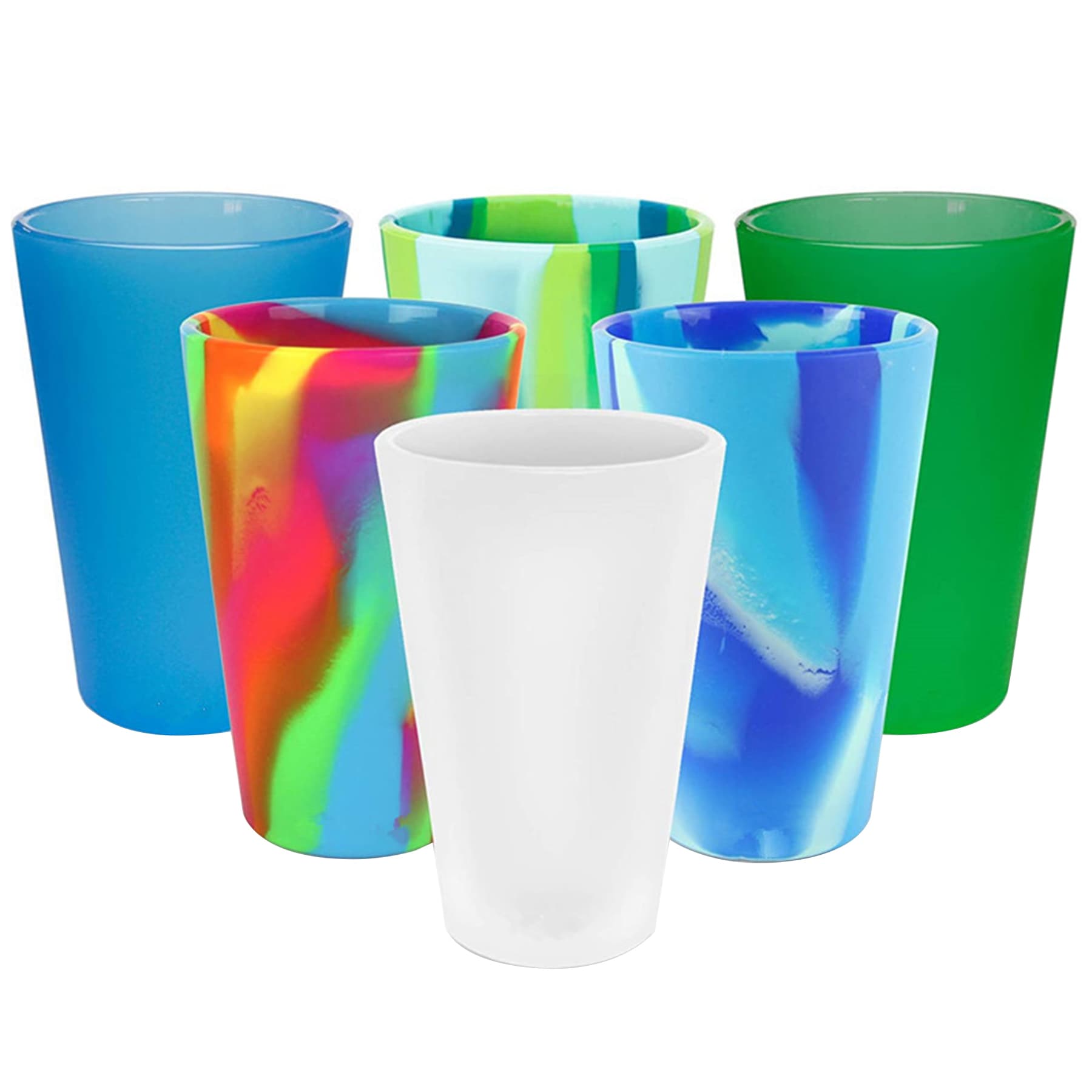 3.4 OZ Silicone Wine Pint Glass thumbnail 4