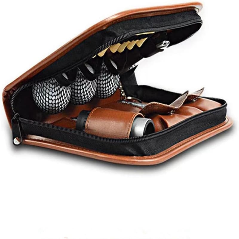 In Stock Custom PU leather Hi-End Case Golf Bag