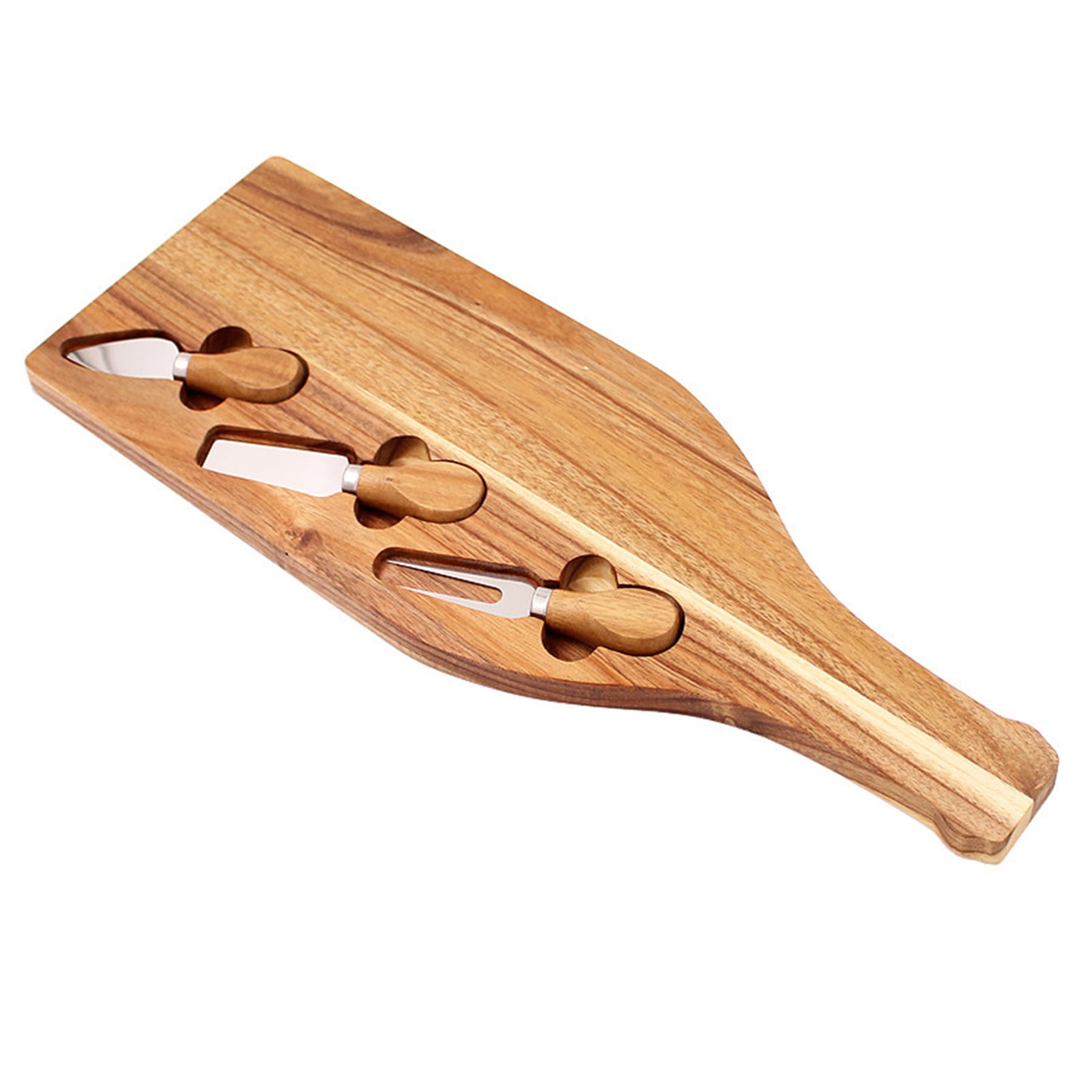 Bamboo Cheese Board Set thumbnail 4
