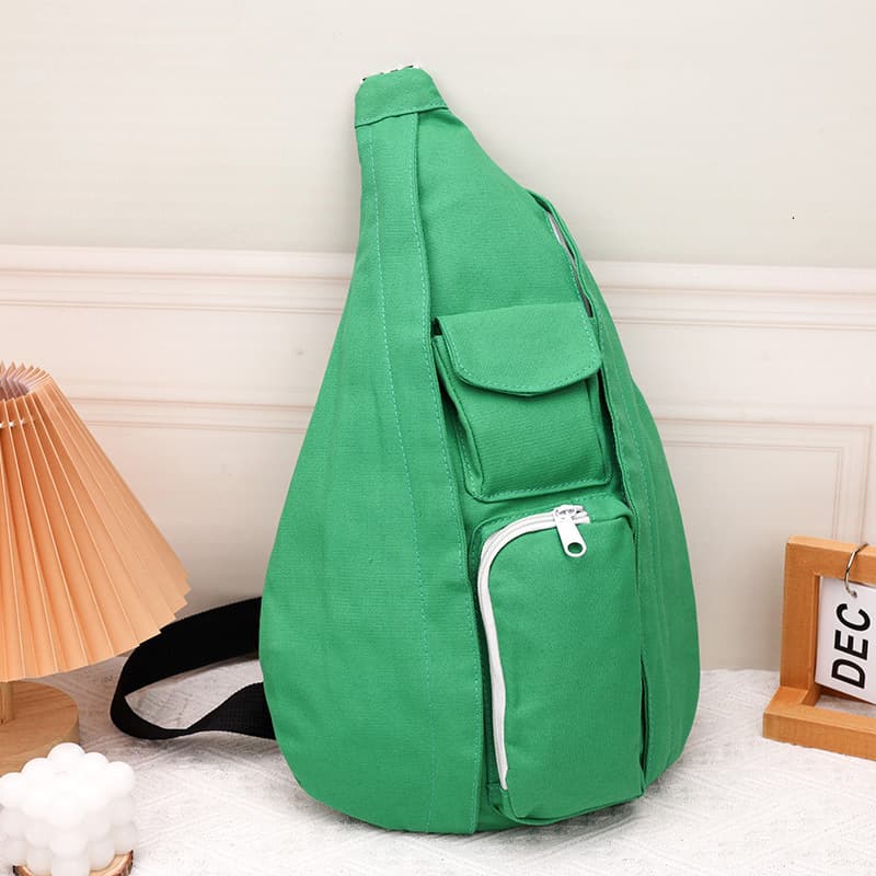Sling Chest Bag with Adjustable Rope Shoulder Strap thumbnail 3