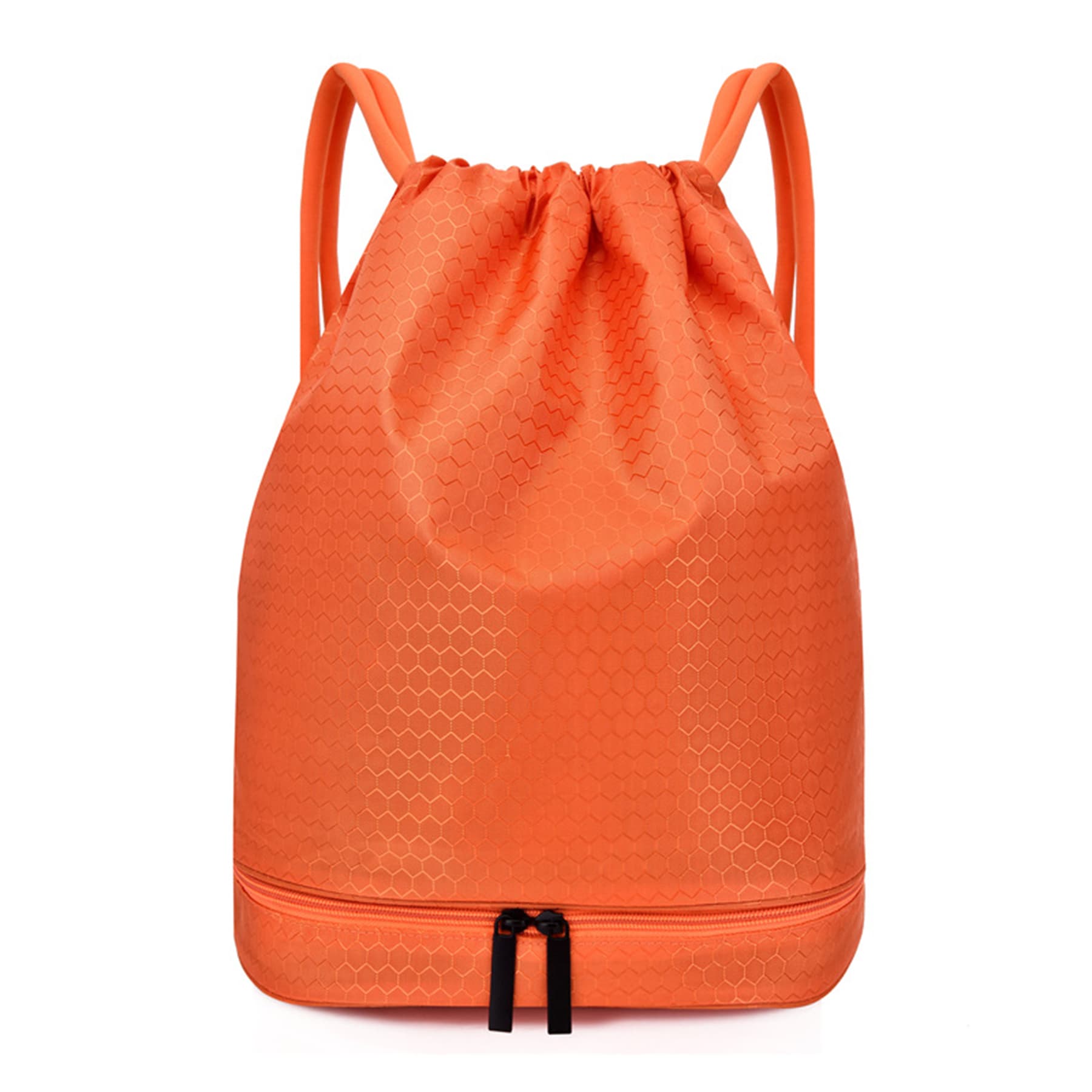 Oxford Sports Drawstring Bag with Shoes Compartment thumbnail 8