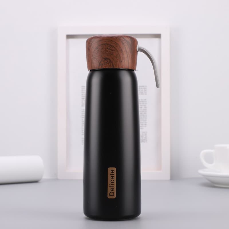 Simple Wood Grain Thermos Cup thumbnail 2