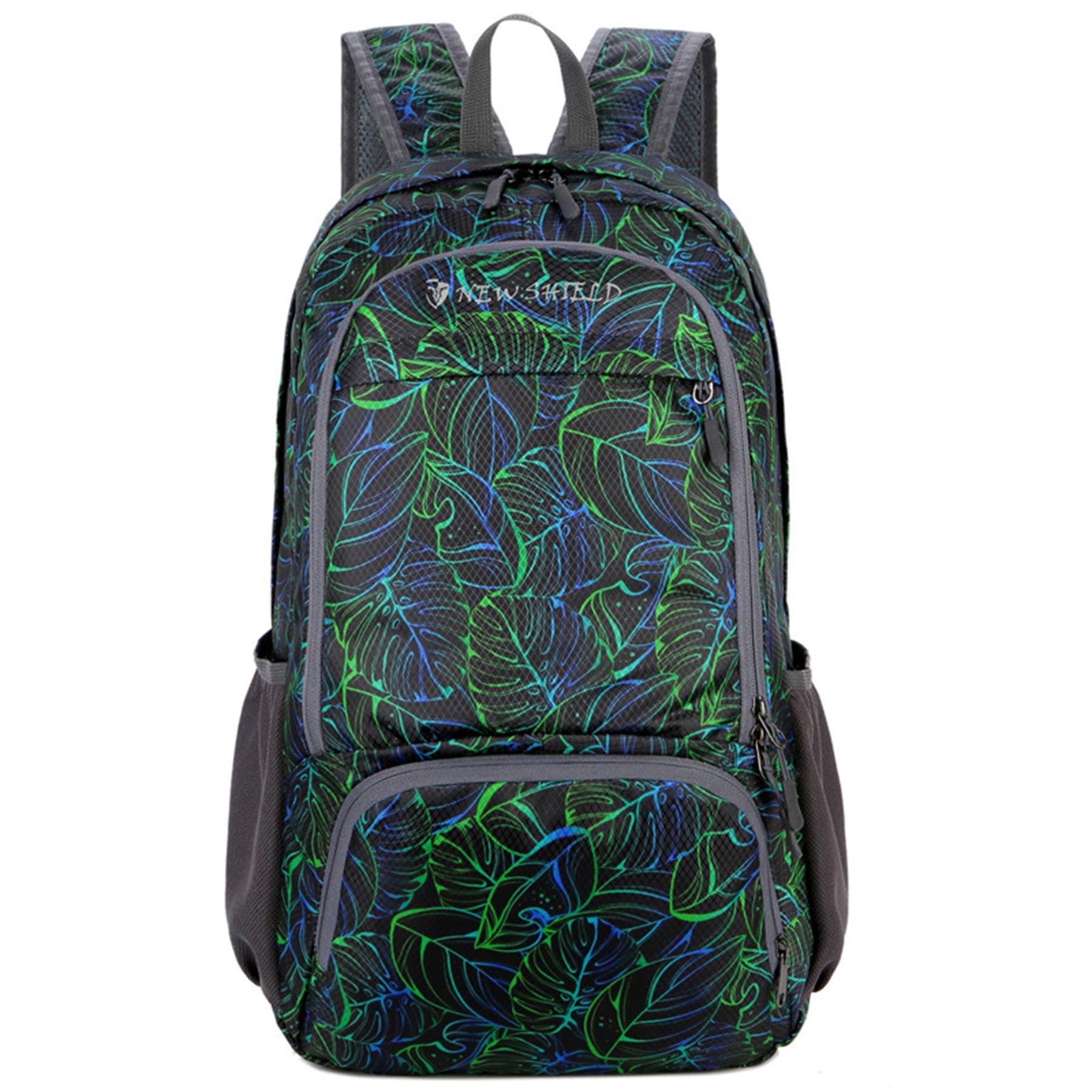 MOQ 50 PCS Full Color Packable Backpack For Travel School thumbnail 3