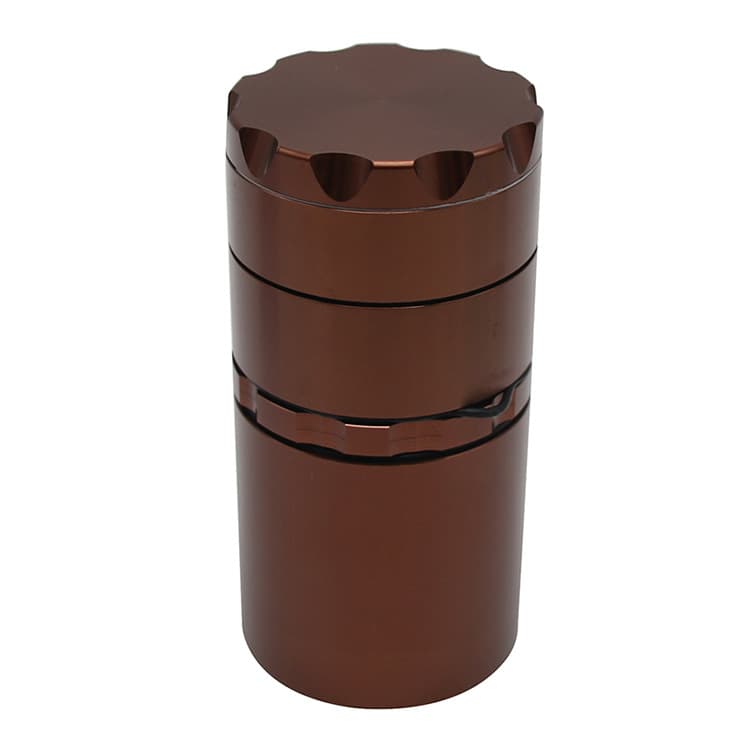 Aluminium Herb Grinder With Large Capacity Storage Container thumbnail 4