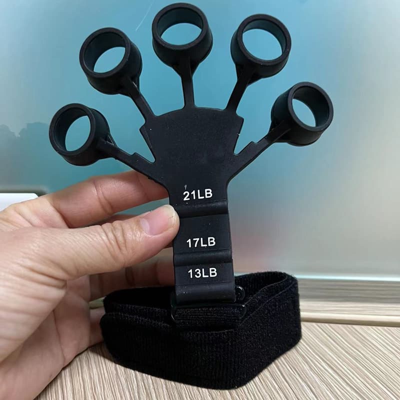 Silicone 5 Finger Grip Strength Trainer thumbnail 6
