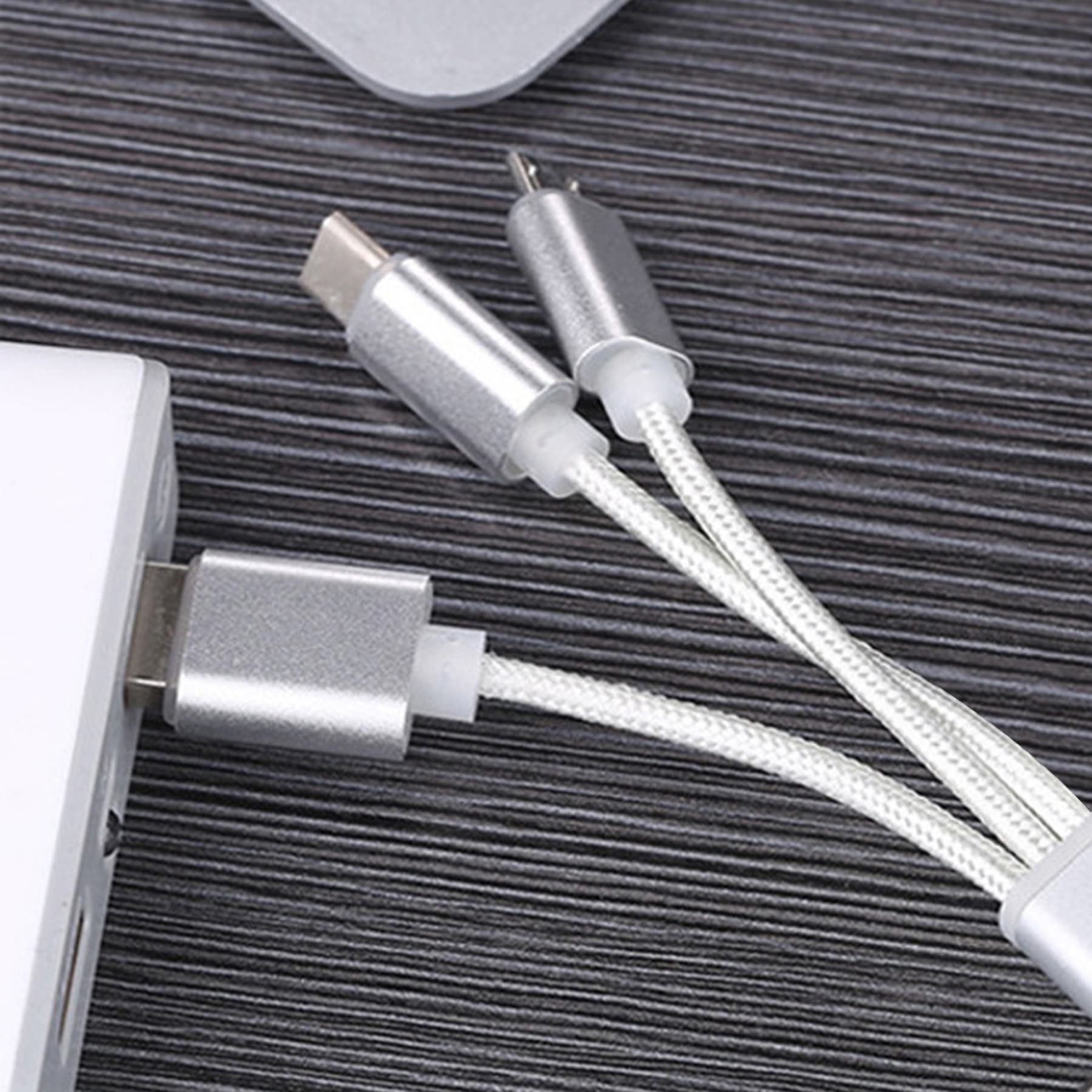 2-In-1 Charging Cable With Key Chain thumbnail 5