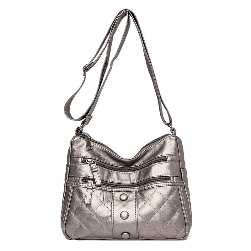 PU Leather soft shoulder cross-body bag thumbnail 8