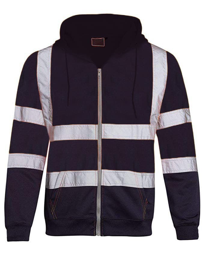 Men’S Reflective Hooded Sweatshirt thumbnail 3