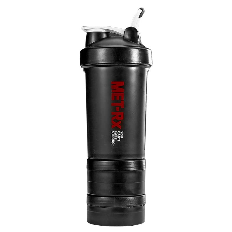 Fitness Shake Bottle with Containers thumbnail 3