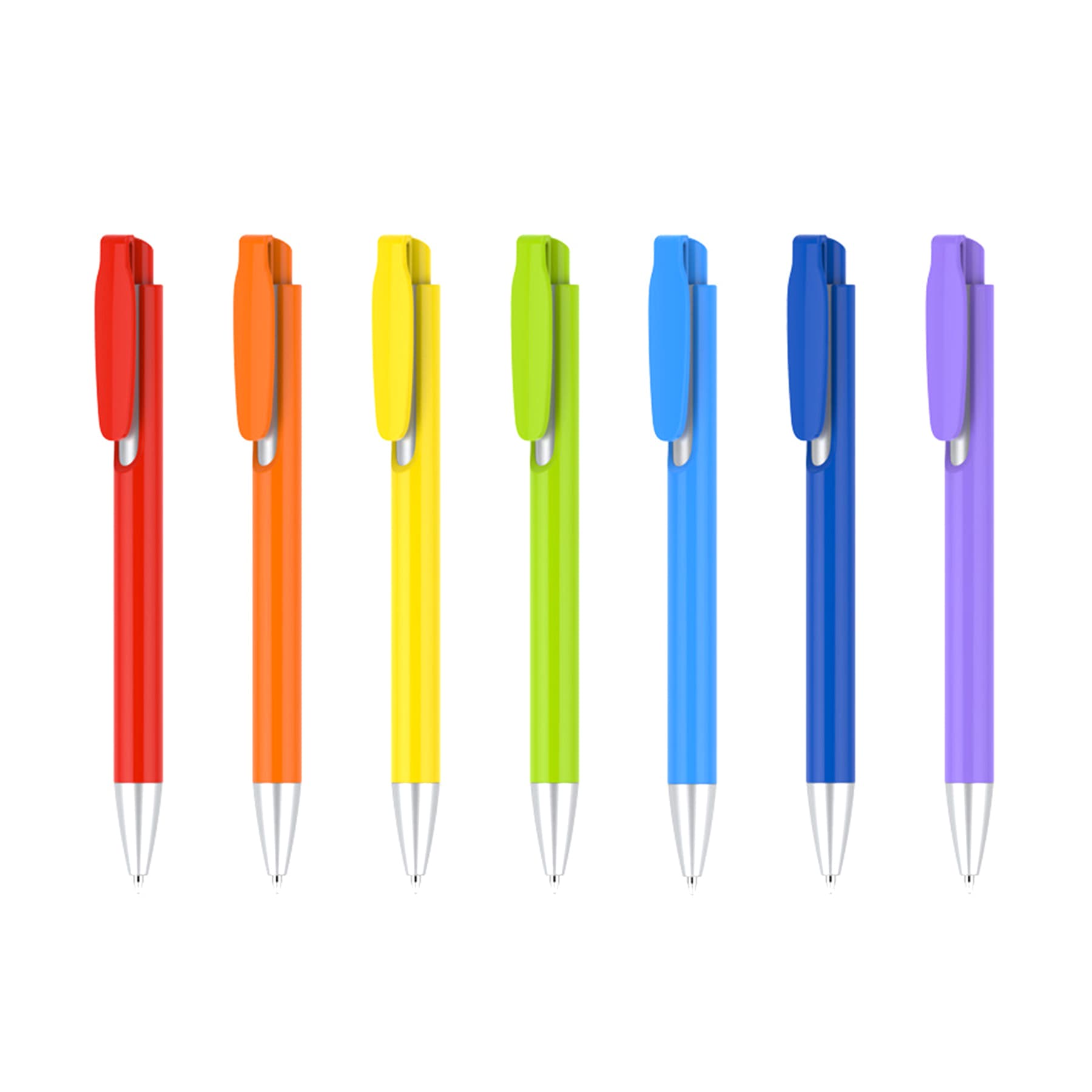 Plastic Retractable Ballpoint Pen thumbnail 15
