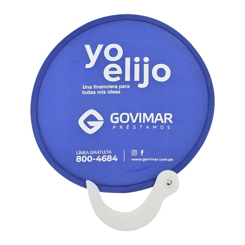 Collapsible Flying Fan With Handle & Pouch thumbnail 4