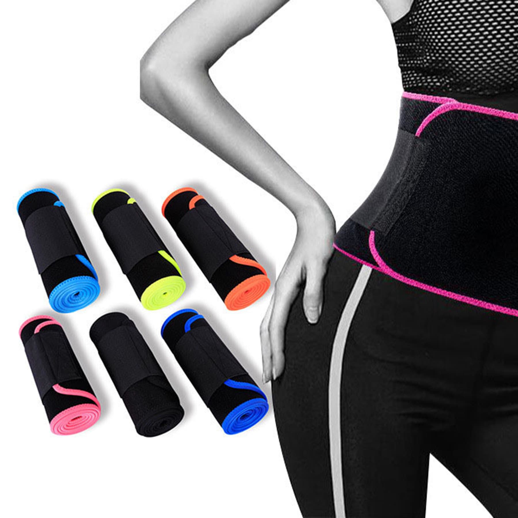 Neoprene Sweat Waist Trainer Belt thumbnail 2