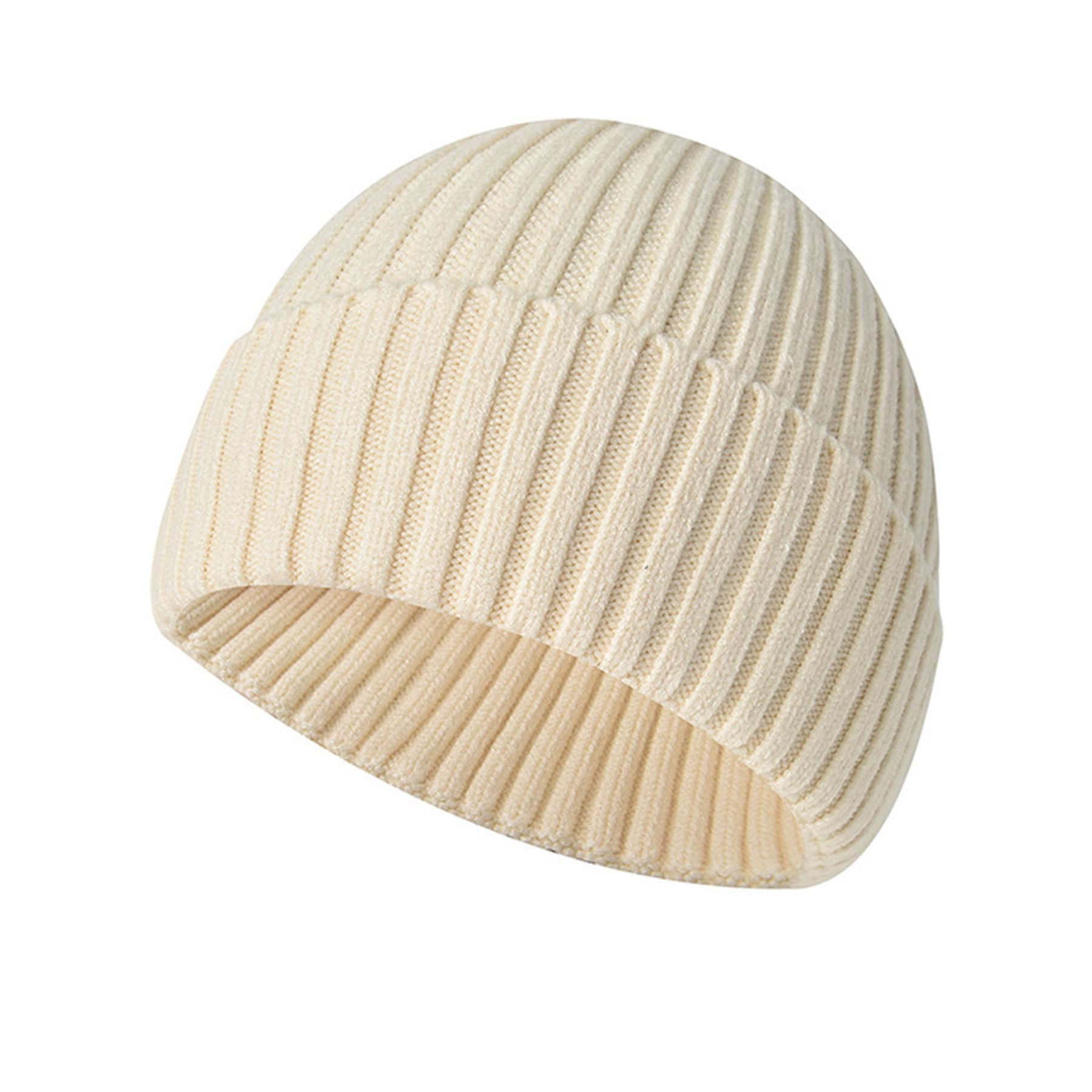 Winter Men's And Women's Knitted Foldover Hat thumbnail 12