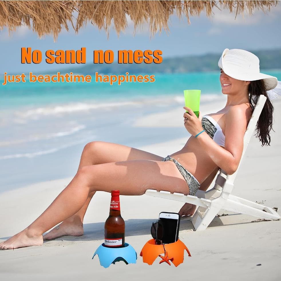 Plastic Beach Cup Holders thumbnail 5