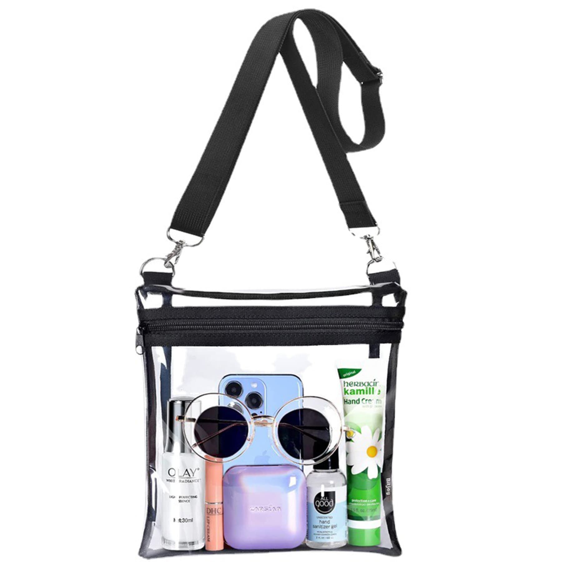 Pvc Transparent Crossbody Single Shoulder Bag thumbnail 2