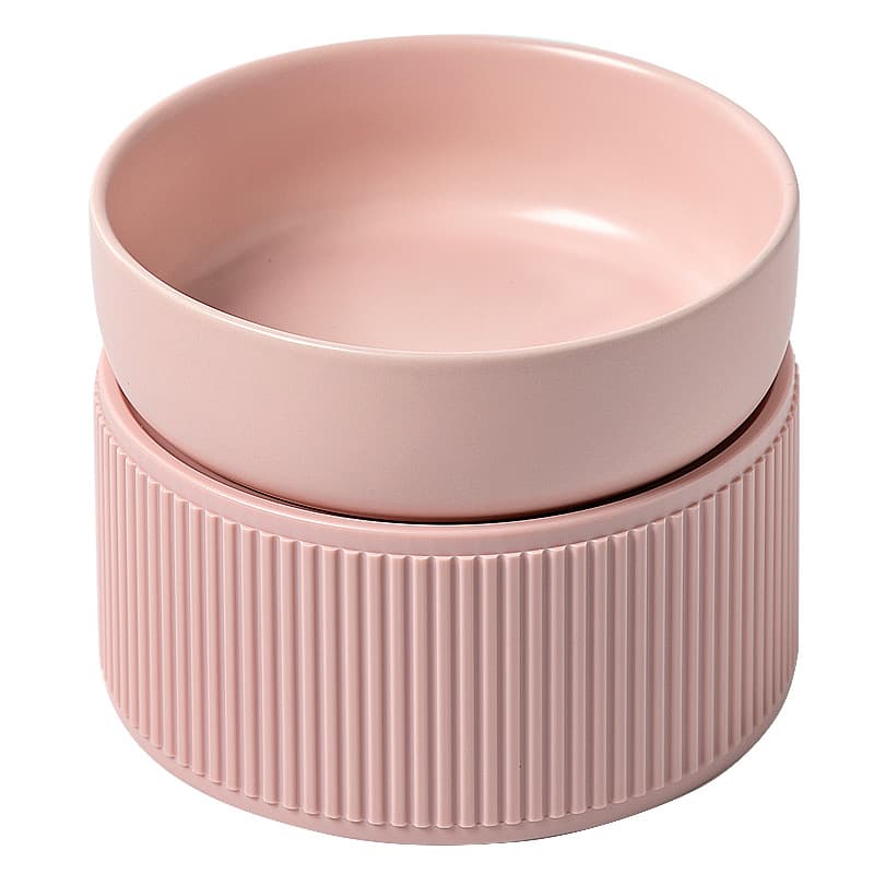 New Multifunction HIPS Ceramic Elevated Pet Bowl thumbnail 5