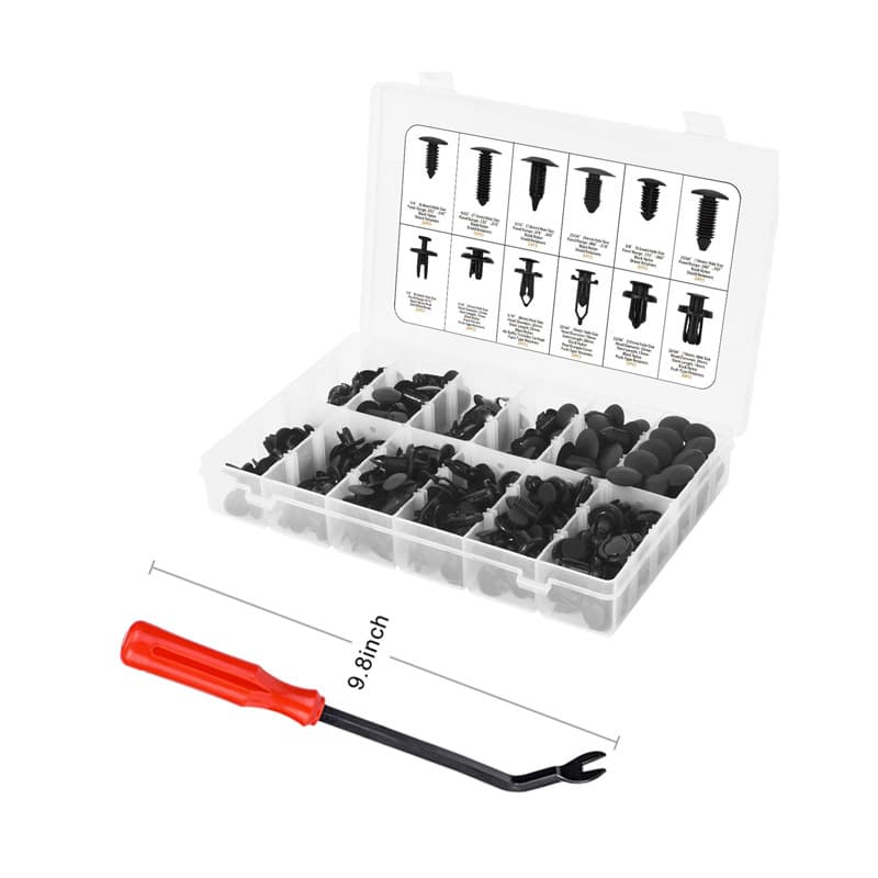 240Pcs Auto Push Pin Rivets Set