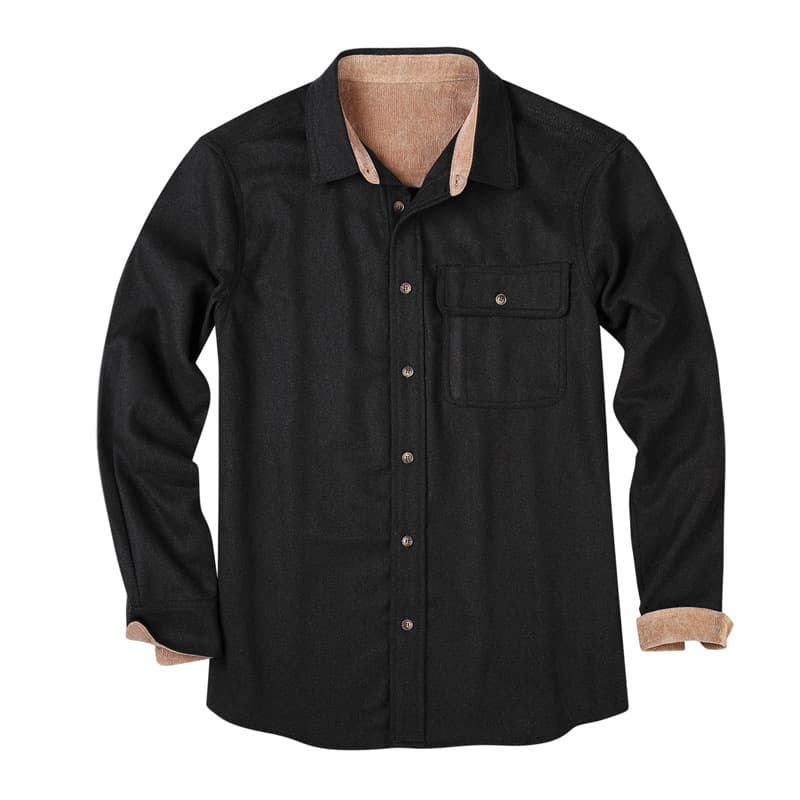 Men’S All Cotton Flannel Shirt thumbnail 7