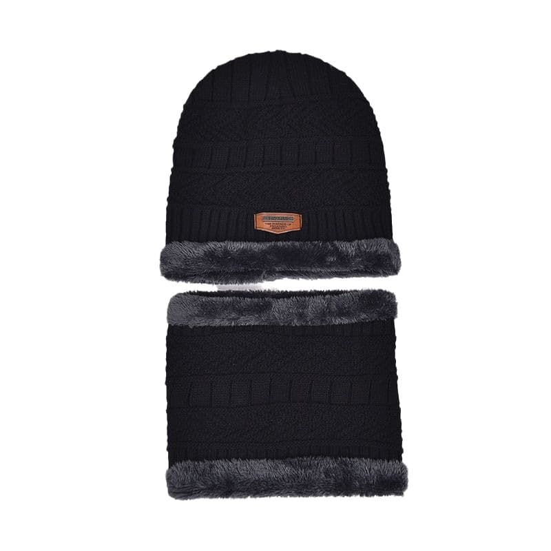 Warm Winter Beanie Hat & Scarf Set thumbnail 3