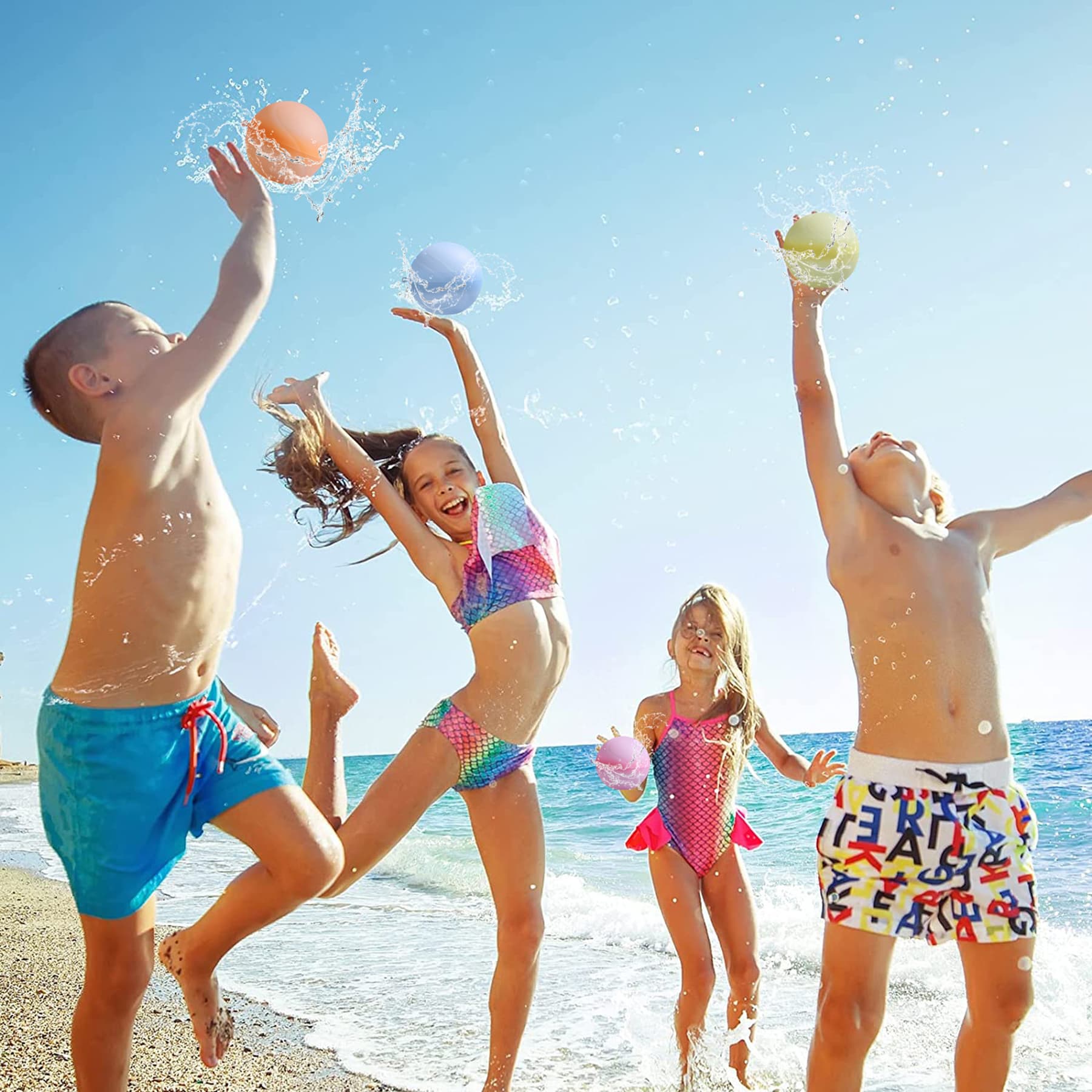 Silicone Reusable Water Splash Balls thumbnail 7
