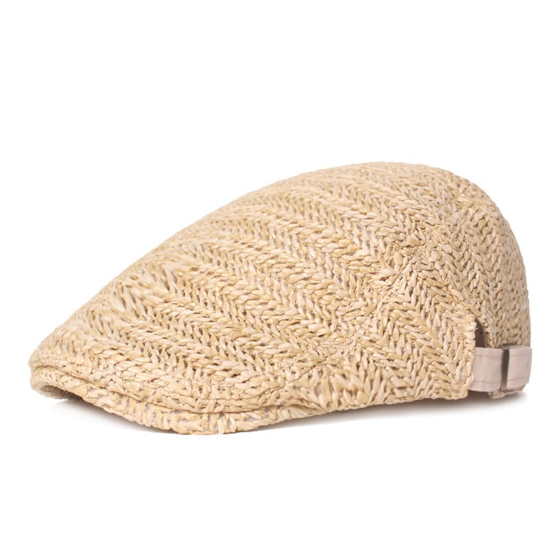 Men Flat Cap Breathable Summer Newsboy Hat thumbnail 4