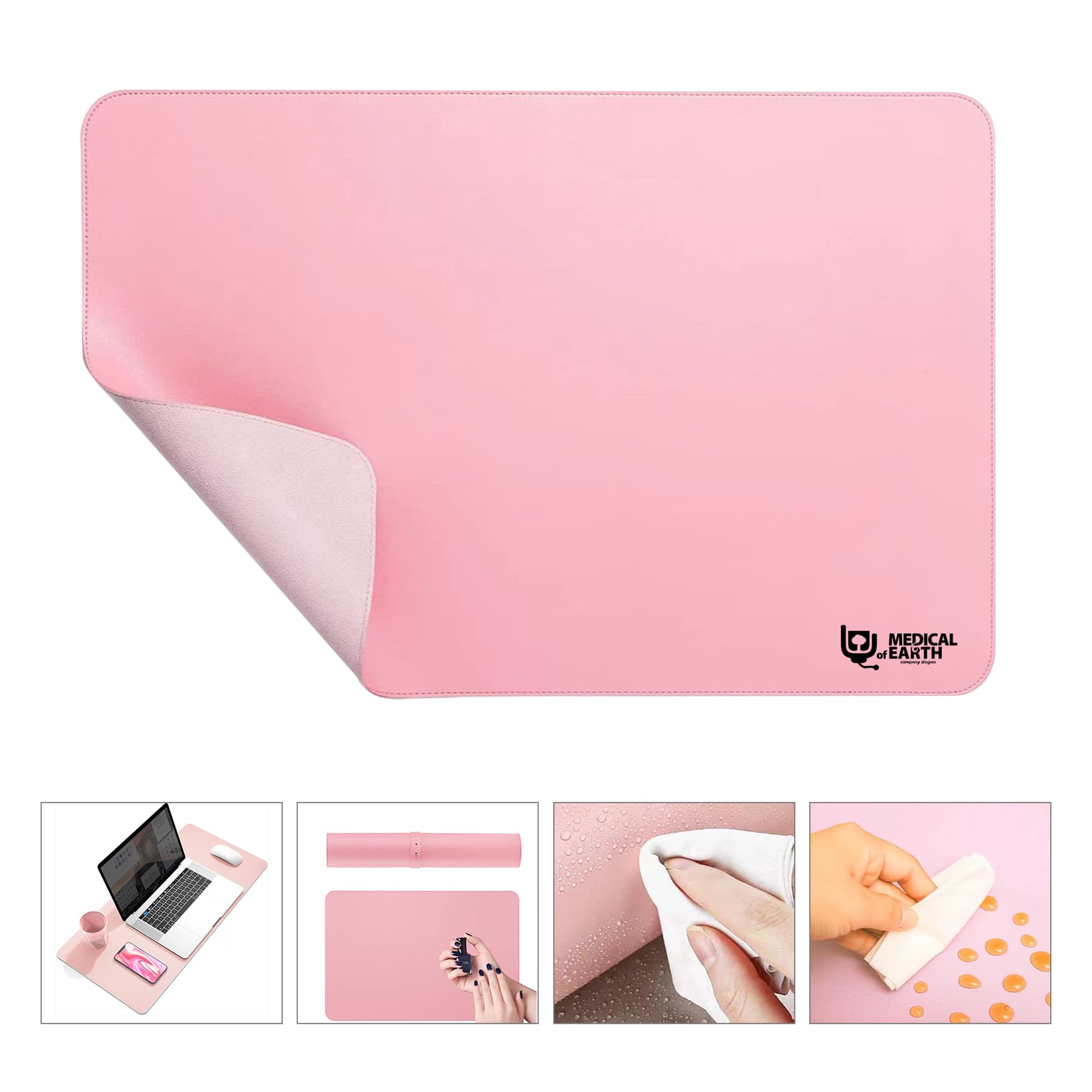 Dual Sided Leather Office Desk Pad