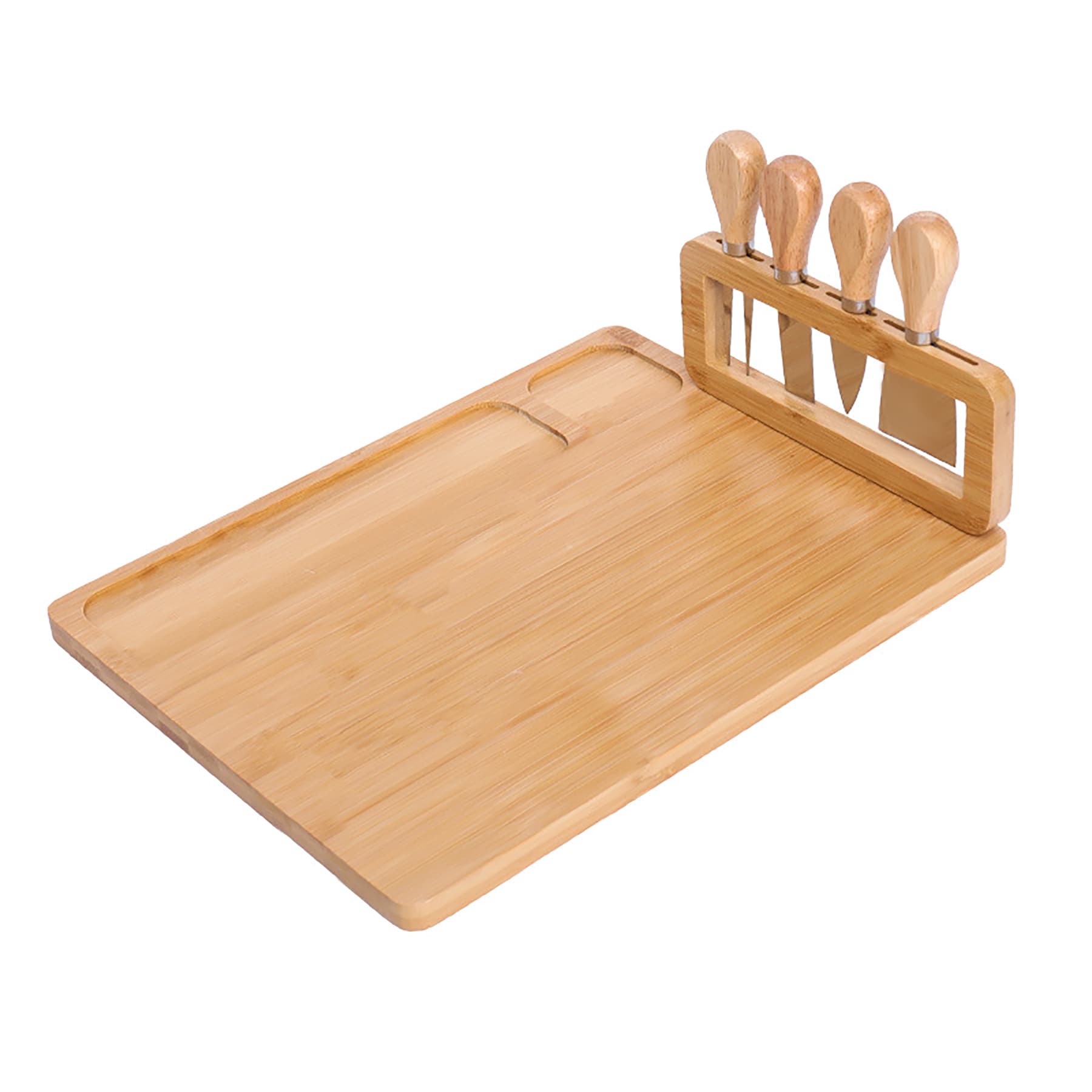 Magnetic Bamboo Cheese Board Set thumbnail 3