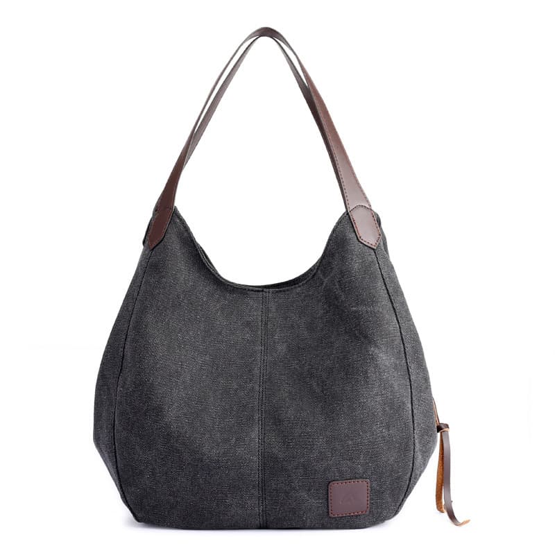 Women'S Canvas Tote Shoulder Bags thumbnail 4