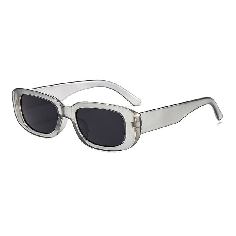 Vintage Square Eyewear Retro Trendy Wide Frame Sunglasses thumbnail 4