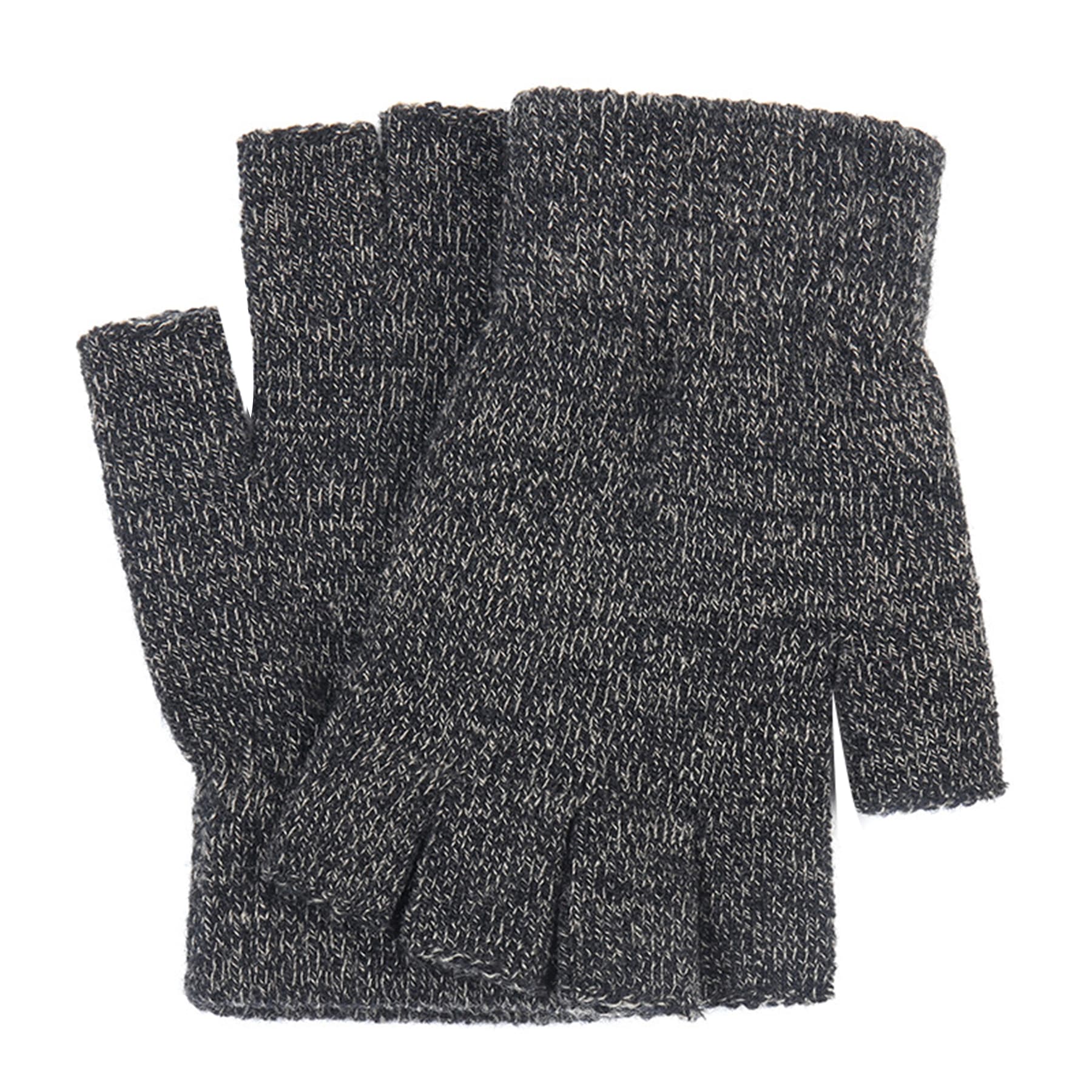 Knit Half Finger Gloves thumbnail 6