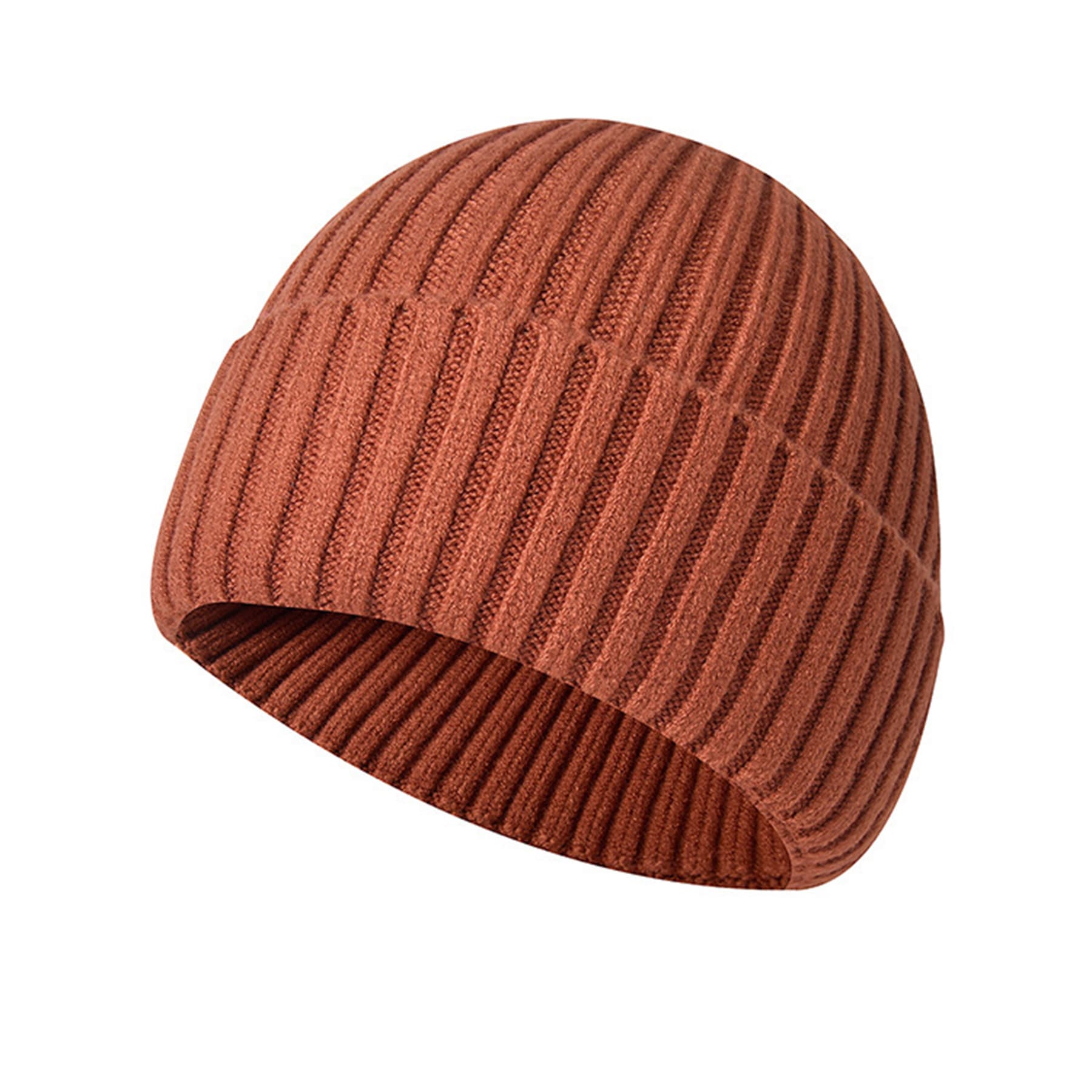 Winter Men's And Women's Knitted Foldover Hat thumbnail 9