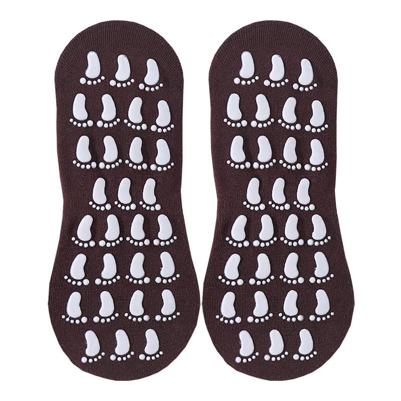 Yoga Pilates Non Slip Skid Socks With Grippers For Women thumbnail 6