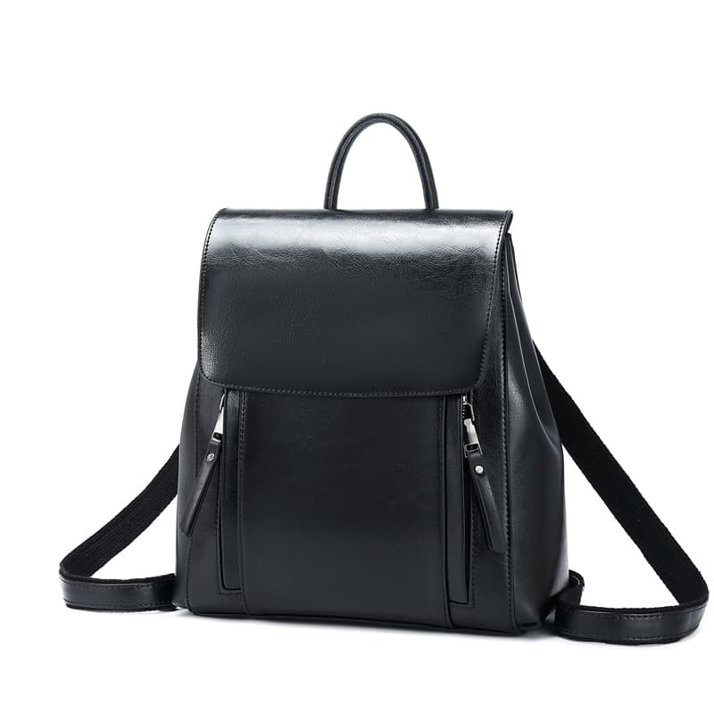 Fashion real cowhide backpack thumbnail 5