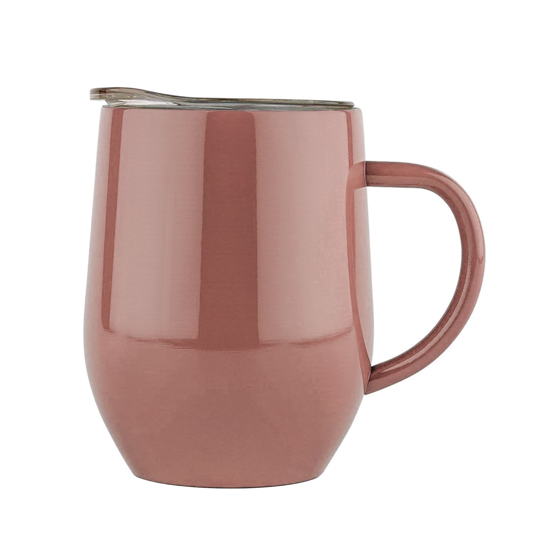 12oz Stainless Steel  Coffee Mug With Handle thumbnail 7
