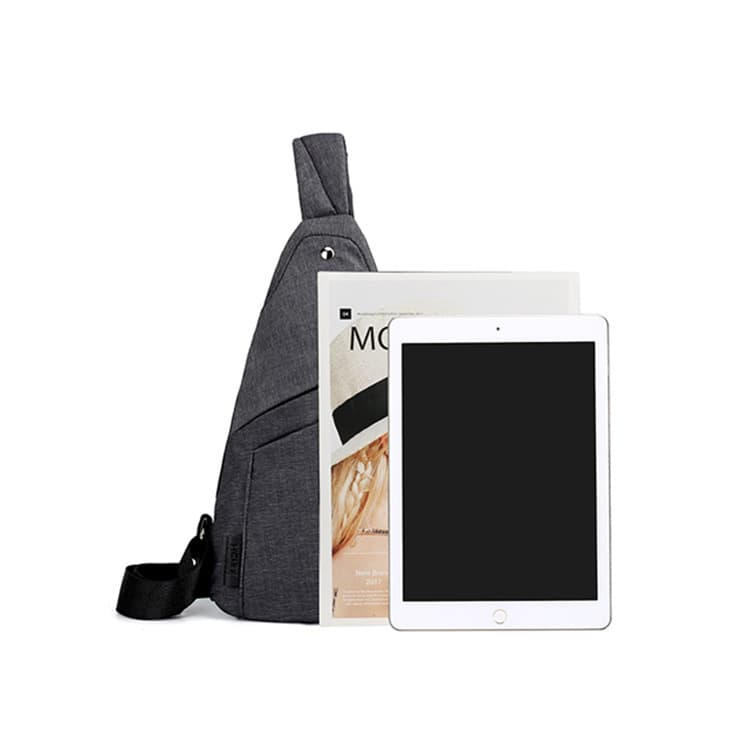 Canvas Crossbody Personal Pocket Bag thumbnail 5