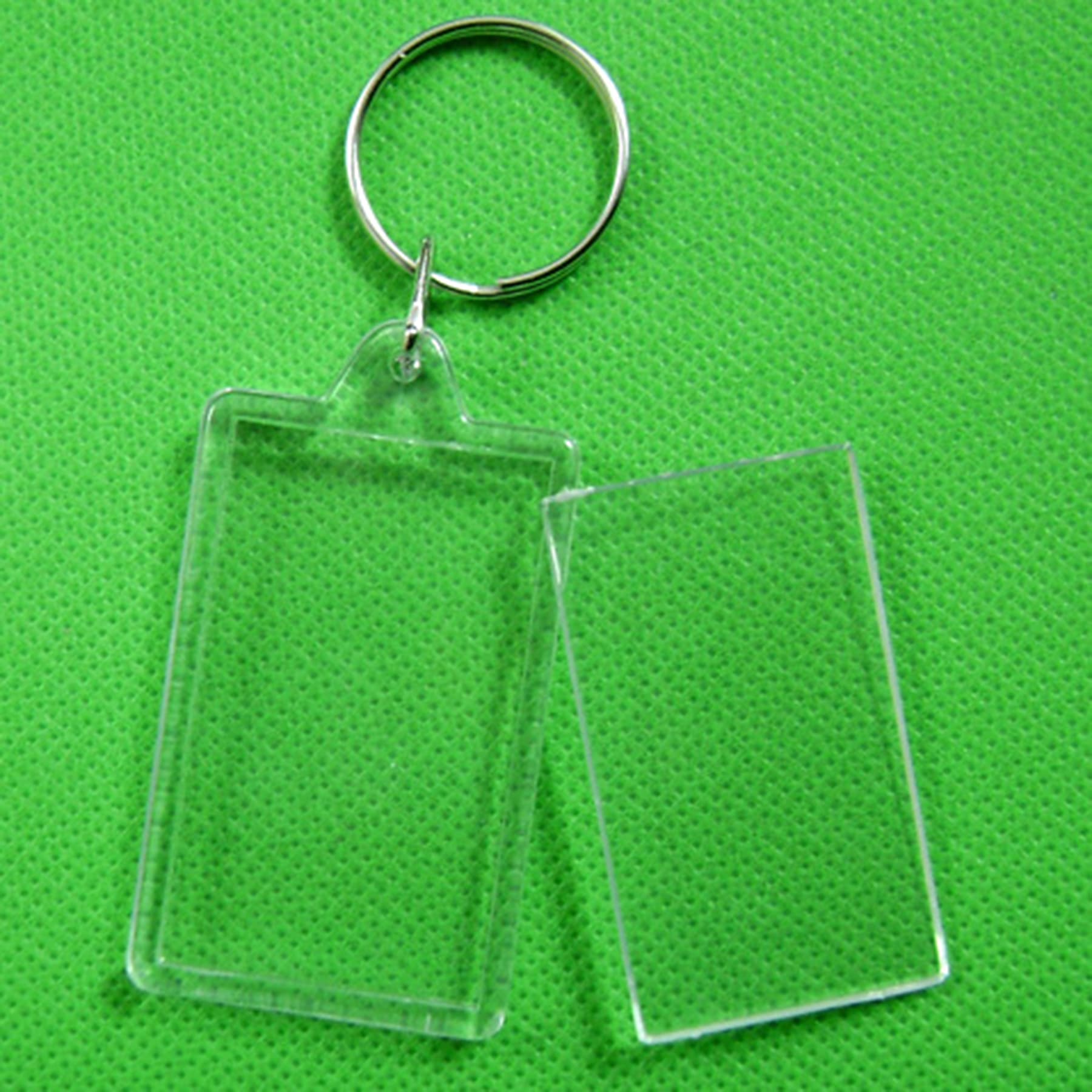 Rectangle Acrylic Photo Insert Keytag thumbnail 9