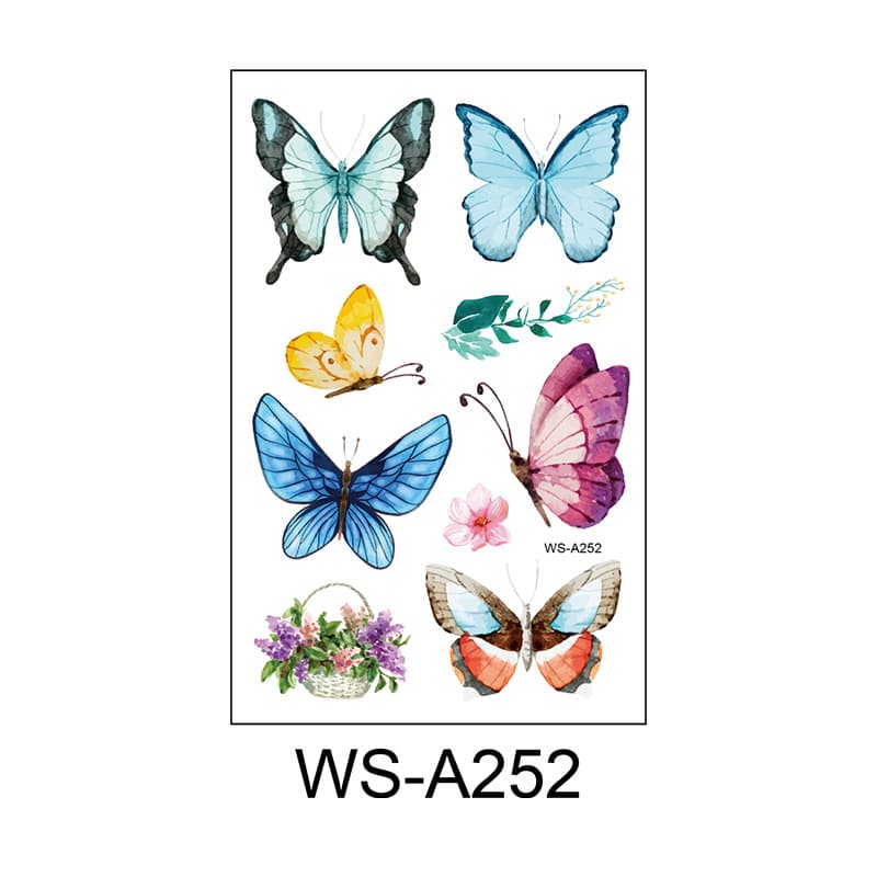Temporary Tattoo 10Pcs thumbnail 9
