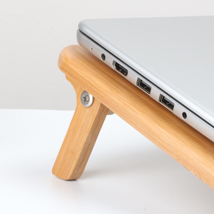 15.6″ Bamboo Laptop Cooling Stand thumbnail 4