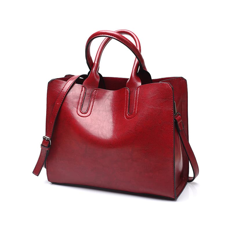 Women’S Large Capacity Retro Mature Handbag Crossbody Bag thumbnail 6