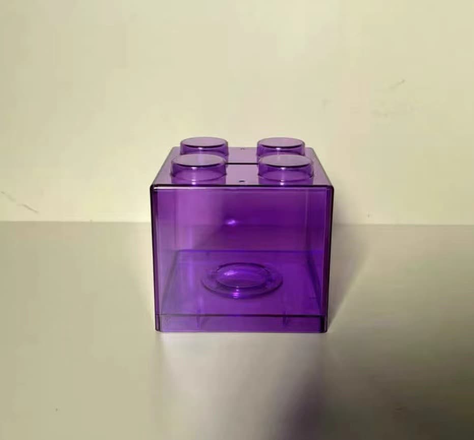 PS Clear Building Block Coin Bank thumbnail 3