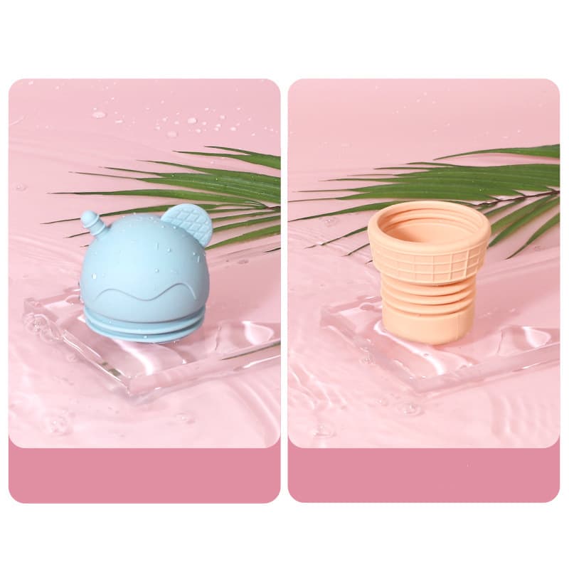 Silicone Ice Cream Bathroom Toys for Kids thumbnail 6