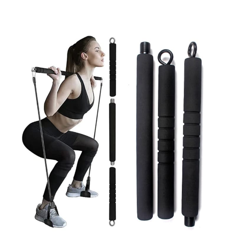 Pilates Bar Kit with Resistance Bands thumbnail 2