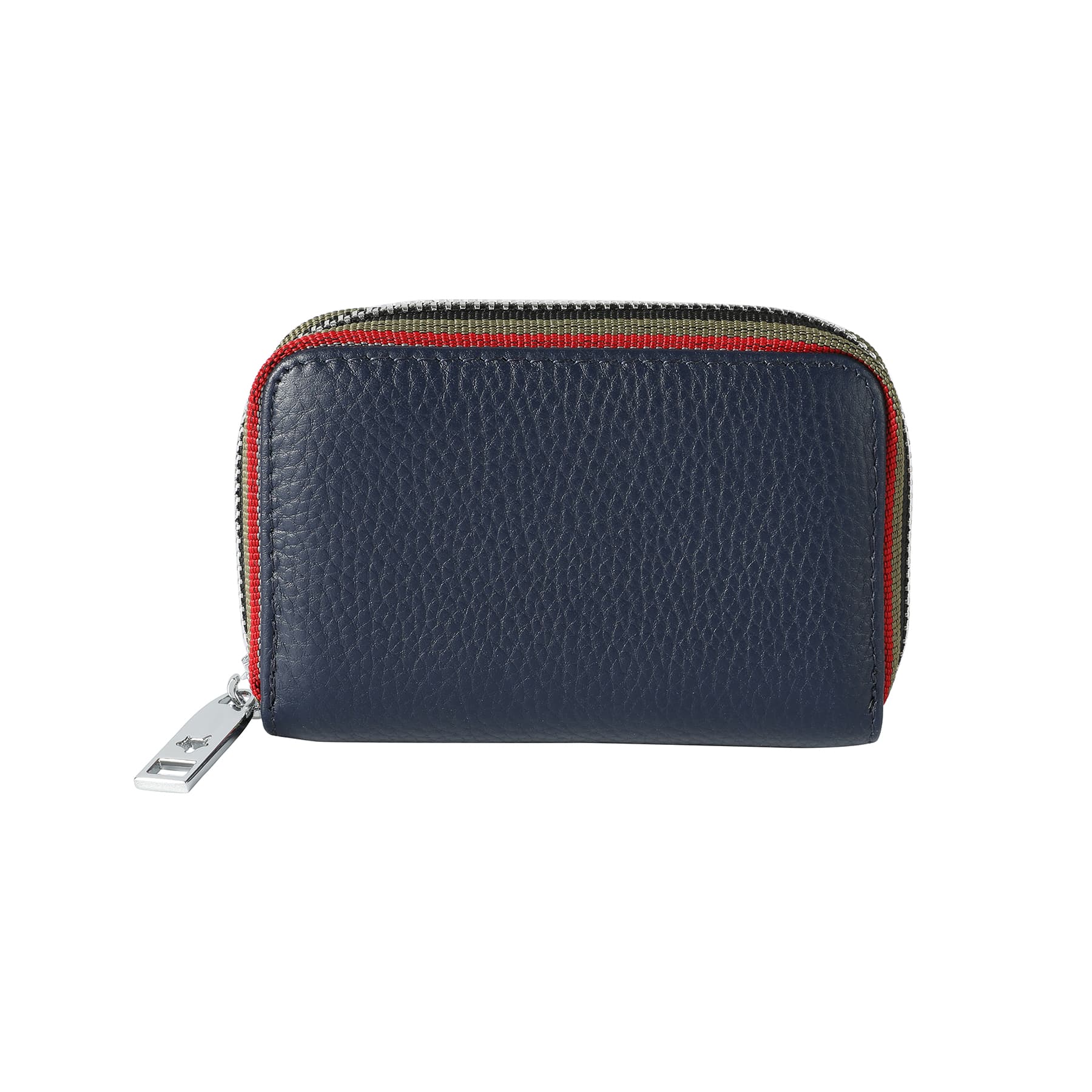 Leather Credit Card Wallet with Zipper thumbnail 11