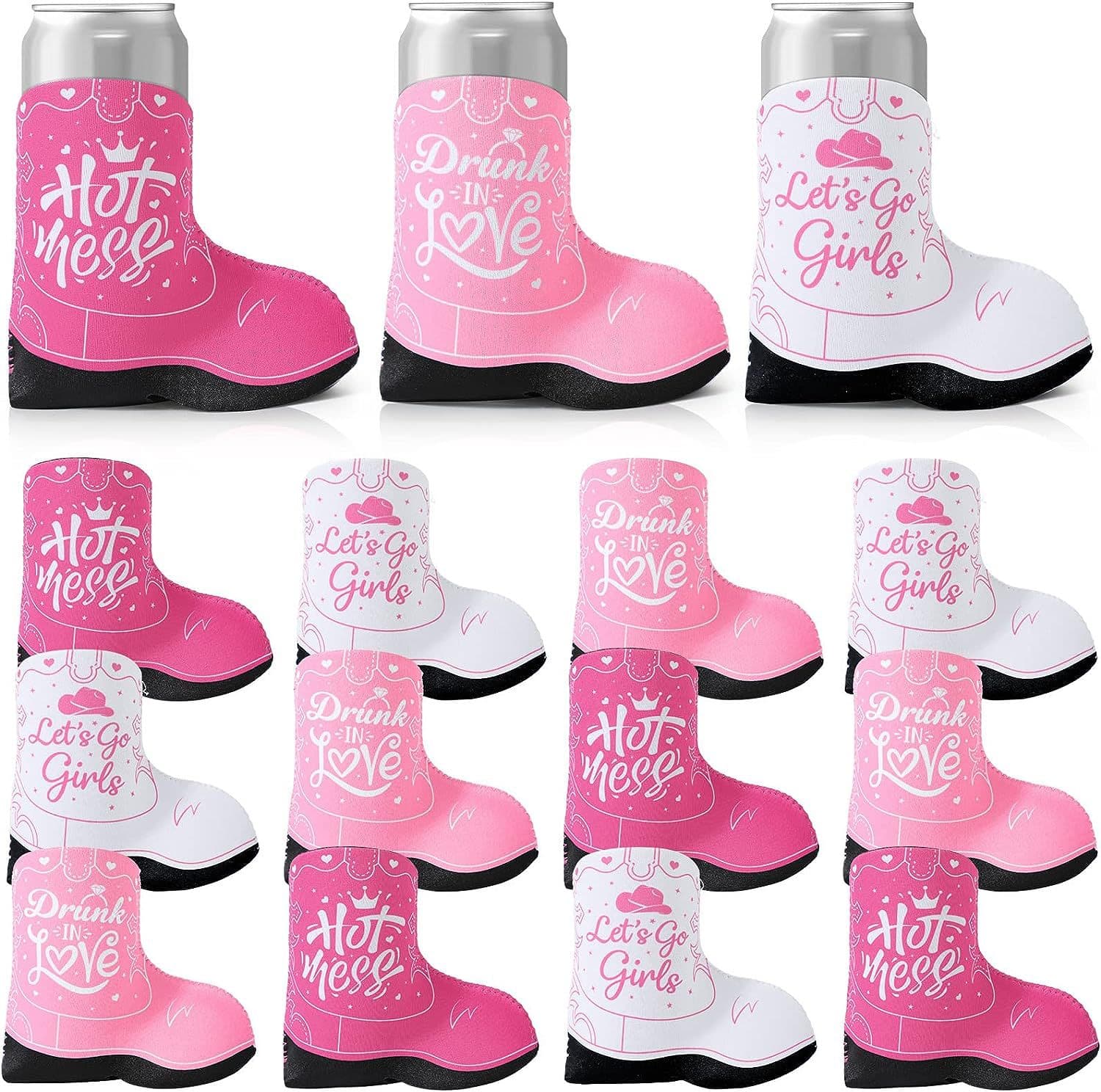 Shoe Shaped Neoprene Can Cooler thumbnail 3