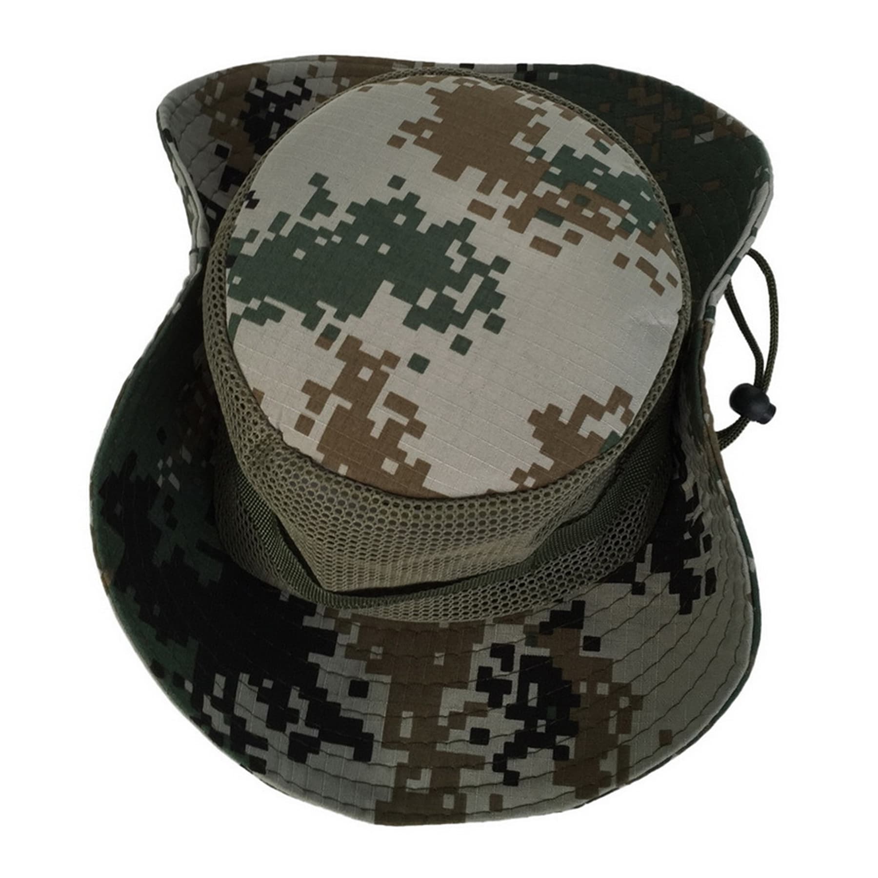 Wide Brim Mesh Sun Bucket Hat  thumbnail 3