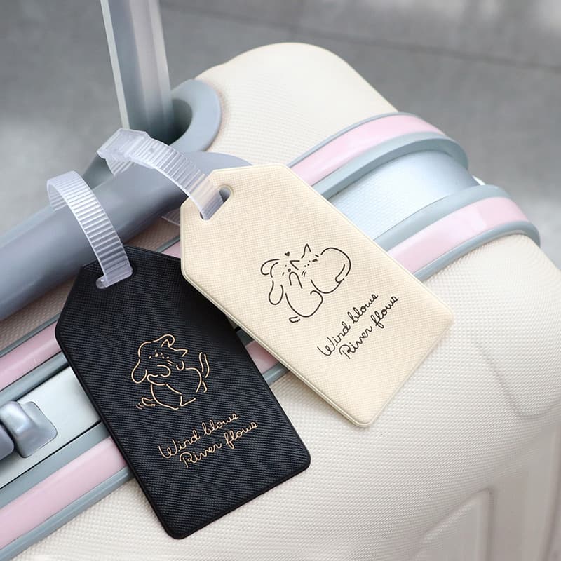PVC Leather Luggage Tags thumbnail 3