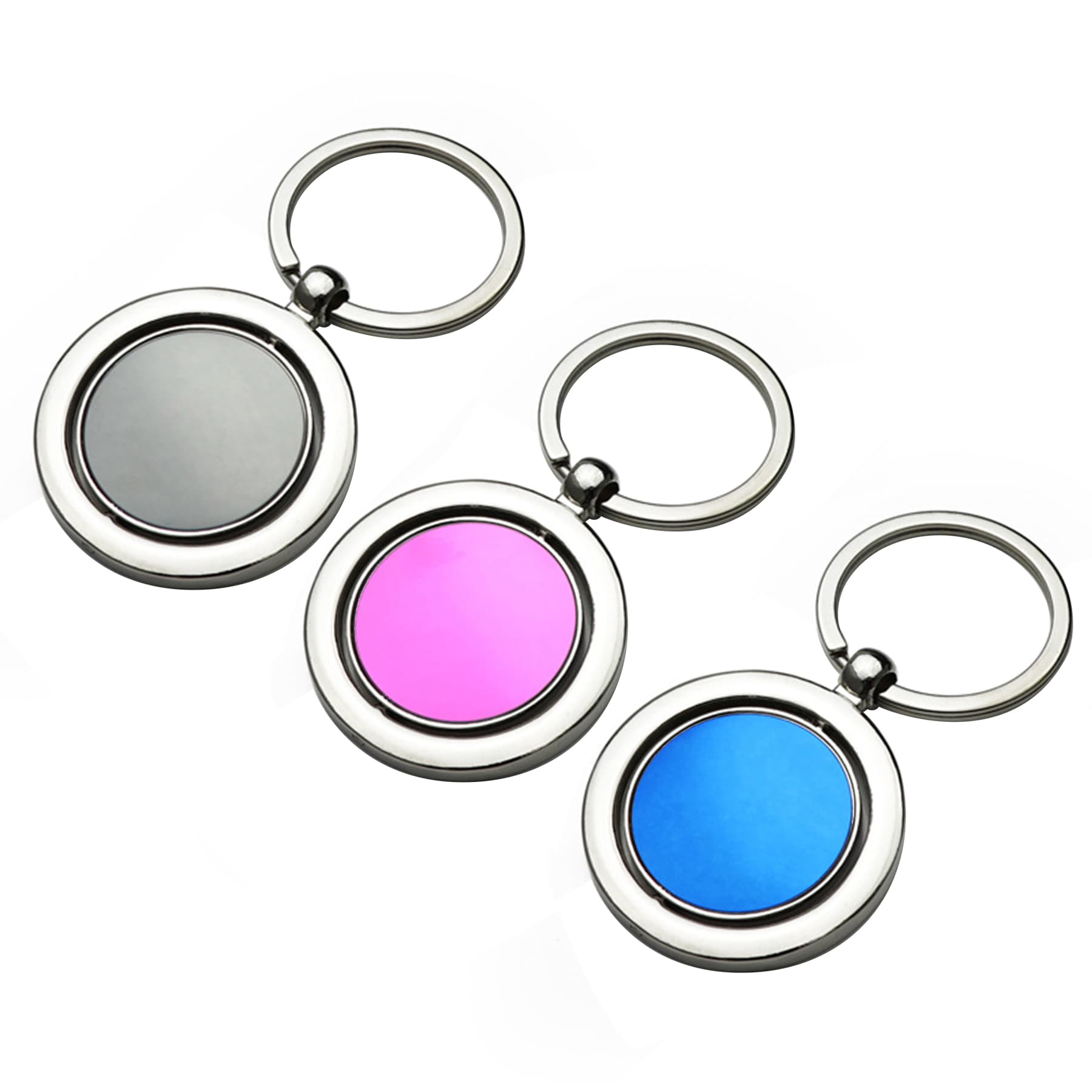Round Spinner Keychain thumbnail 2