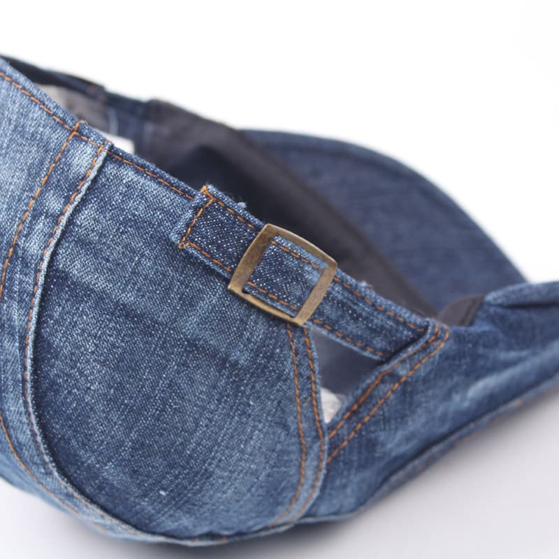 Denim Newsboy Cap for Men Women thumbnail 5