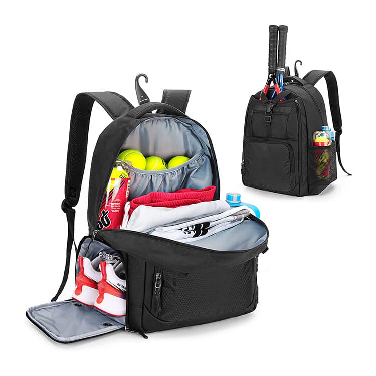 Tennis Backpack With Separate Shoe Space thumbnail 2